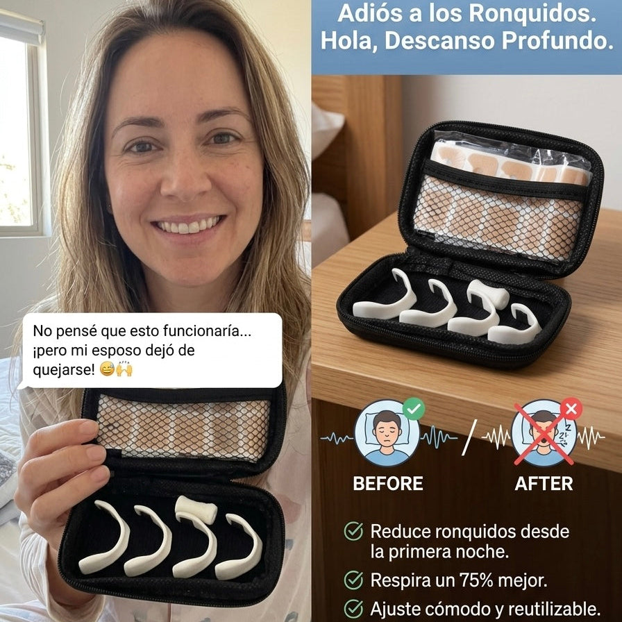 Kit dilatador nasal + blanqueador dental en 14 dias gratis!