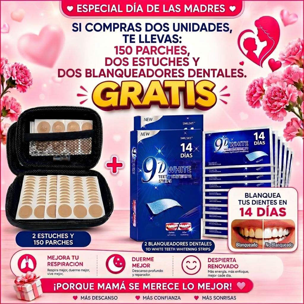 Kit dilatador nasal + blanqueador dental en 14 dias gratis!