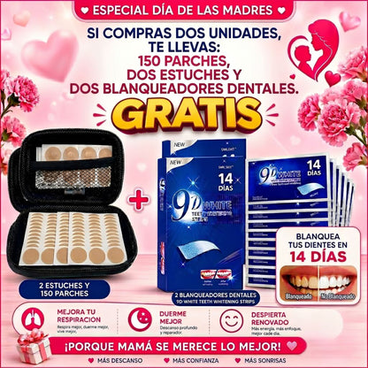 Kit dilatador nasal + blanqueador dental en 14 dias gratis!
