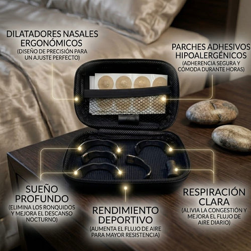 Kit de Dilatación Nasal Magnética Pro – Respira al Máximo, Duerme Mejor.